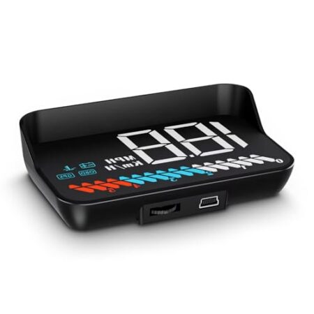 OBD2 + GPS Smart Gauge HUD (Speed, RPM, Voltage, Temp)