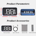 HUD Display for Mercedes-Benz C-Class (Plug & Play) — view