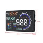5.5" OBD2 Windshield HUD Projector — view