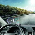 5.5" OBD2 Windshield HUD Projector — view