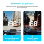 HUDScreen GPS Lite — Universal GPS Head-Up Speed Display — view