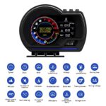HUDScreen OBD2 Pro — OBD2 + GPS Windshield Display — view
