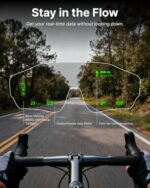 AR HUD Smart Glasses (Real-Time Navigation & Speed) — view