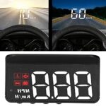 OBD2 HUD Windshield Projector with Fatigue Alarm — view