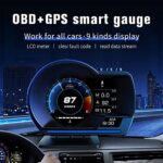 HUDScreen OBD2 Pro — OBD2 + GPS Windshield Display — view