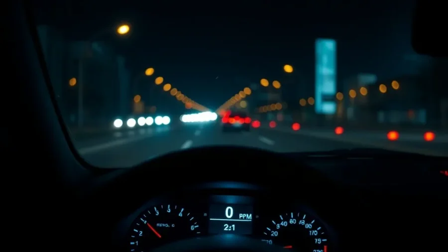 OBD2 + GPS Smart Gauge HUD (Speed, RPM, Voltage, Temp) lifestyle