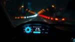 HUDScreen OBD2 Pro — OBD2 + GPS Windshield Display lifestyle