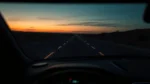 HUDScreen RoadView Max — Smart A-Pillar OBD2 + GPS HUD lifestyle