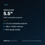 GBSCLOVER 5.5" spec summary card by HUDScreen